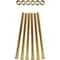 Ekena Millwork Premium 1 1/4" Barn Door Flat Track Extension Hardware for 1 3/4" Door, Jacob's Gold GB60014EXXJG - alternate 1